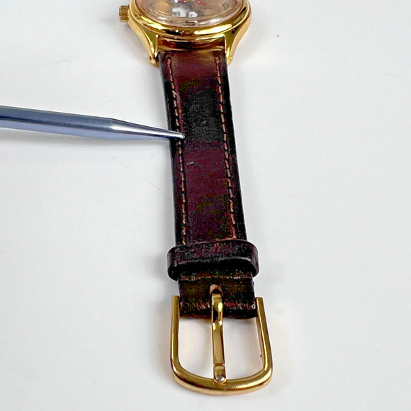 Classic Quartz MINNIE MOUSE Watch -Disney Time Works Original Band & New Battery - Picture 8 of 13